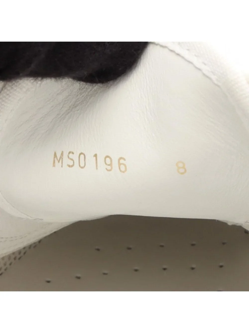 Louis Vuitton Sneakers Trocadero Line Canvas Leather Shoes White